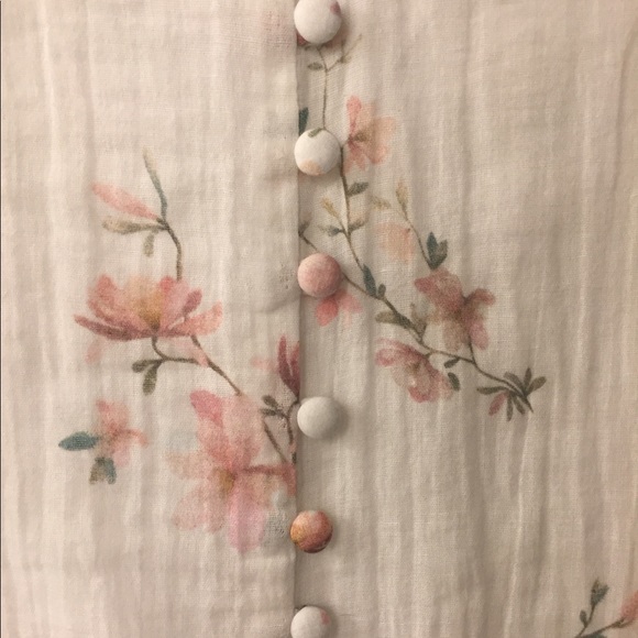 ASTARS Floral Print Button Up Dress - Picture 4 of 4